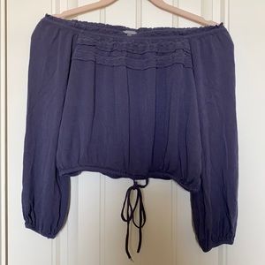 Charlotte Russe off the shoulder top